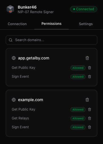 Permissions